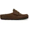 Image de Mocassins Naples Wrapped Daim BIRKENSTOCK Marron clair 40