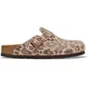Image de Sabots Boston Suède BIRKENSTOCK Sable 37