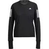 Image de adidas Femme Own The Run Long Cuff Sleeve Tee, Black, L