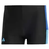 Image de adidas Boxer de Bain Colorblock pour Homme, Noir, 30, Noir, W26