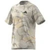 Image de Adidas Homme Train Essentials Seasonal Camo Tee, Crystal Sand/Orbit Grey/Alumina/Wonder Beige, M
