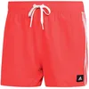 Image de adidas Homme 3-Stripes CLX Very-Short-Length Swim Shorts, App Solar Red, XXL