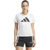 Image de adidas Femme Run It Stripes Tee, White, XS