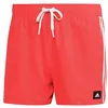 Image de adidas Homme 3-Stripes CLX Very-Short-Length Swim Shorts, App Solar Red, S