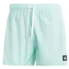 Image de adidas Homme 3-Stripes CLX Very-Short-Length Swim Shorts, Semi Flash Aqua/White, XL