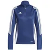 Image de adidas Femme Tiro24 Training Top Sweatshirt, Team Navy Blue 2/White, S