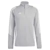 Image de adidas Haut d'entraînement TIRO24 Team Mid Gris/Blanc XS
