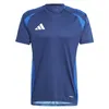 Image de adidas Jersey (Manches Courtes) Tiro 24 Competition Maillot de Joueur Team Navy Blue 2, IQ4758, Taille L