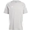 Image de adidas Tiro 24 Sweat Tee L Medium Grey Heather/White Homme
