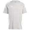 Image de Adidas T-Shirt à Manches Courtes Tiro 24 - Gris chiné/Blanc - IR9348, 3XL