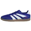 Image de adidas Mixte Predator Freestyle Football Boots Indoor, Lucid Blue/Cloud White/Solar Red, 40 EU
