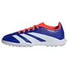 Image de adidas Predator League J Football Boots Turf, Chaussures de Football sur Gazon, Lucid Blue/FTWR White/Solar Red,