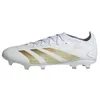 Image de adidas Unisex Chaussure Predator Pro Terrain souple, Cloud White/Gold Metallic/Sandy Beige Met, 46
