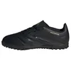Image de adidas Predator Club J Football Boots Turf, Chaussures de Football sur Gazon, Core Black/Carbon/Gold met.,