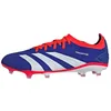 Image de adidas Unisex Chaussure Predator Pro Terrain souple, Cloud White/Solar Red/Lucid Blue, 44 2/3