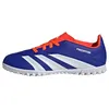 Image de adidas Predator Club J Football Boots Turf, Chaussures de Football sur Gazon, Lucid Blue/FTWR White/Solar Red,