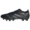 Image de adidas Mixte PREDATOR LEAGUE Football boots Multiground, Core Black / Carbon / Gold Metallic, 44 EU