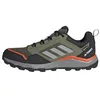 Image de adidas Homme Terrex Tracerocker 2 Gore-TEX Trail Running Shoes, Olive Strata/Charcoal Solid Grey/Semi Impact Orange, 42 EU