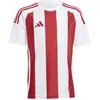 Image de adidas Mixte Enfant Striped 24 Jersey Kids Shirt, White/Team Power Red 2, 7-8 Years