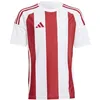 Image de adidas Unisex Kinder Striped 24 Jersey Kids, White/Team Power Red 2, 9-10 Years