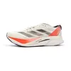 Image de adidas Baskets Blanches/Grises Homme Adizero Boston