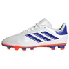 Image de adidas Mixte COPA PURE II CLUB Football Boots Flexible Ground, Cloud White / Lucid Blue / Solar Red, 40 EU