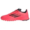 Image de adidas Kids' Chaussure F50 League Turf Enfants, Turbo/Aurora Black/Platinum Metallic, 38 2/3