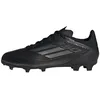 Image de adidas F50 League Football Boots Firm Ground, Chaussures de Football pour Terrain Ferme, Core Black/Iron met./Gold met.,
