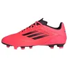 Image de adidas Chaussures de Football F50 Club Unisexes pour Enfant, Turbo Aurbla Platinmet, 44 EU