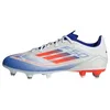 Image de Adidas Mixte F50 League Football Boots Soft Ground, Cloud White/Solar Red/Lucid Blue, 42 EU