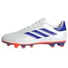 Image de adidas Mixte Enfant Copa Pure II Club Football Boots Flexible Ground, Cloud White/Lucid Blue/Solar Red, 28 EU