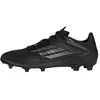 Image de Adidas Mixte F50 League Football Boots Firm Ground Chaussures, Core Black/Iron Metallic/Gold, 45 1/3 EU