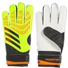 Image de Adidas Predator Gants de Gardien de But sans protège-Doigts Unisexes, Taille 9, Jaune Solaire/Noir/Rouge Solaire