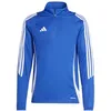Image de Adidas Tiro24 Training Top Haut de survêtement, Bleu Roi/Blanc, S Tall Homme