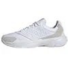 Image de Adidas Mixte CourtJam Control 3 Premium Tennis Shoes, Cloud White/Cloud White/Cloud White, 42 2/3 EU