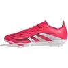 Image de adidas Mixte Predator League Firm Ground/Multi Ground Football Boots, Lucid Red/Cloud White/Core Black, 44 EU