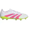 Image de adidas Performance Predator Pro FG Mystic Victory Chaussures, Blanc/Rose, 44 2/3, Unisexe
