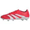 Image de adidas Chaussures de football Pro Firm Ground pour homme, rouge/blanc, 44 EU