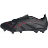 Image de adidas Mixte Predator League Fold-Over Tongue Firm Ground/Multi Ground Football Boots, Core Black/Grey Four/Lucid Red, 44 EU