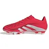 Image de adidas Mixte Predator Club Firm Ground/Multi Ground Football Boots, Lucid Red/Cloud White/Core Black, 42 2/3 EU