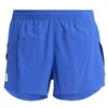 Image de adidas men adizero essentials running split shorts blue l