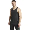 Image de adidas Homme Adizero Essentials Aeroready Running Singlet Shirt, Black, XL