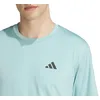 Image de Adidas Homme Train Essentials Stretch Training Tee, Mint Ton/Black, XL