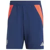 Image de adidas Manchester United Tiro 24 Short d'entraînement pour adulte, Indigo/Rouge, S