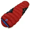 Image de Sac de Couchage de Camping pour Adulte épissure Portable extérieur Ultra léger Printemps Automne Camping Voyage randonnée Rouge 1