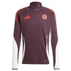 Image de adidas - Fcb tr top - Bordeaux - Taille L - Sweat d'entraînement joueur