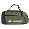 Image de adidas Mixte Essentials 3-Stripes Duffel Bag, Olive strata/White, M