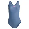 Image de Adidas Femme 3 Bar Logo Swimsuit, Preloved Ink/Preloved Purple, 34