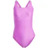 Image de adidas Femme Big Bars Swimsuit, Purple Burst, 38