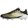 Image de adidas Mixte F50 LEAGUE MESSI Football boots Firm Ground, Gold Metallic / Cloud White / Core Black, 42 2/3 EU